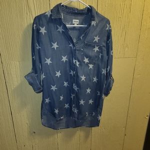 2 for $30 NWOT Star Button Down